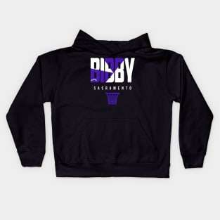 Bibby Sacramento Basketball Warmup Kids Hoodie